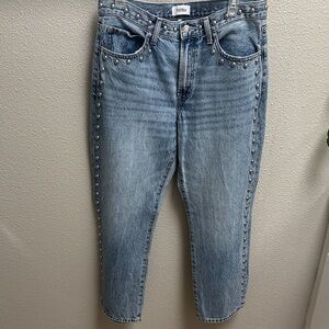 Pistola LEXI MID RISE BOWED STRAIGHT JEAN